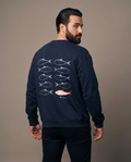 Fish Navy male back