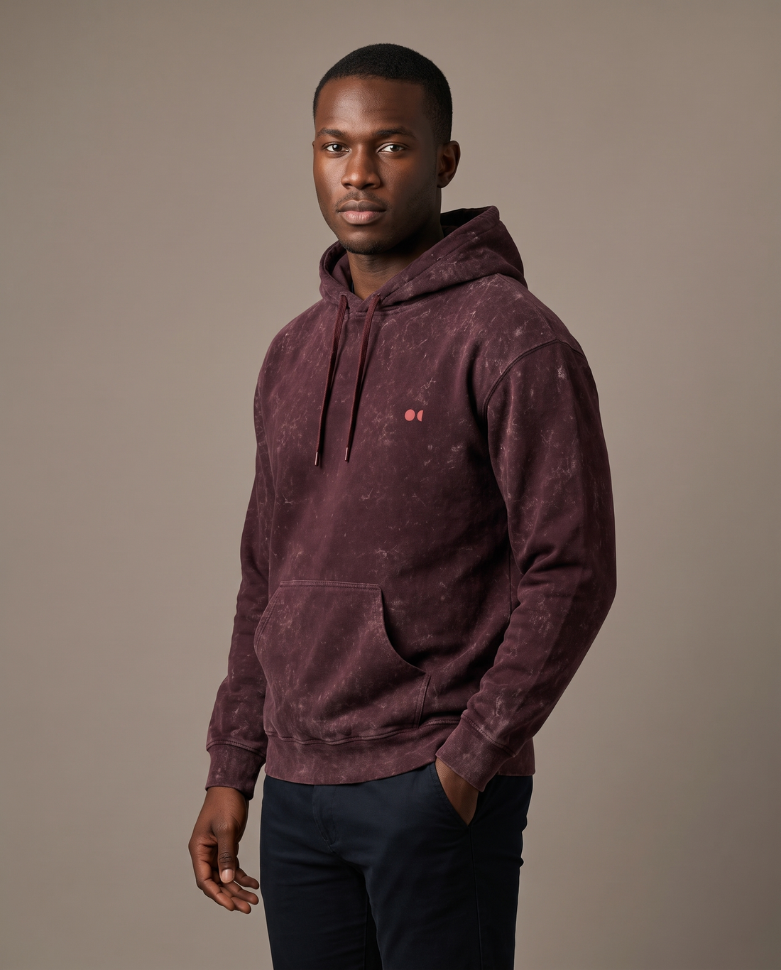 Edge Maroon female front